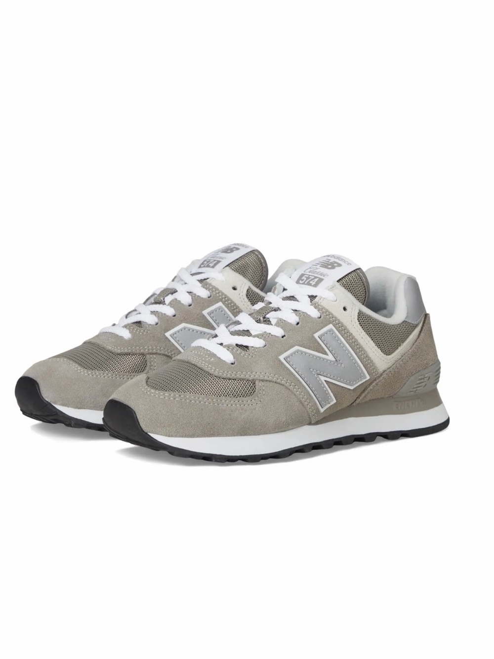 NIB NEW BALANCE 574 Classic Core Women's Grey Sneakers